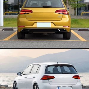 LED Hátsó lámpa Volkswagen Golf 7 és 7.5 VII (2013-2020) modellekhez, G7.5 dizájn, Dinamikus irányjelzővel – Füst