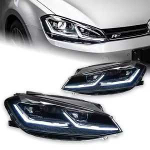 2db Volkswagen Golf VII MK7 TSI/TDI 2012-2017 Dynamic Fényszórók